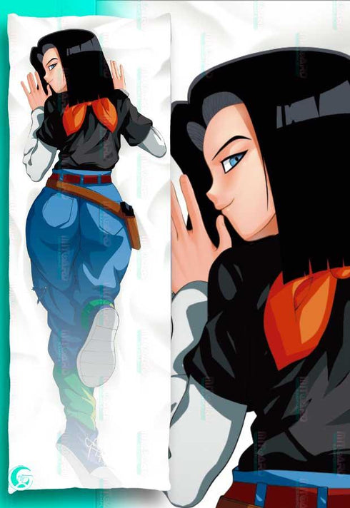 Android 17 v2 Dakimakura Body pillow case